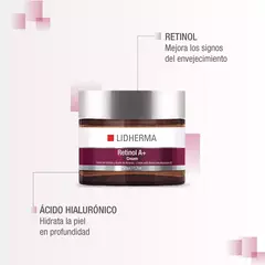 Retinol A+ Daily Cream Lidherma Momento de aplicación Noche Todo tipo de piel - comprar online