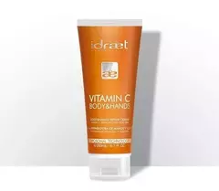 Crema Para Cuerpo Idraet Vitamina C En Pote De 200ml/200g