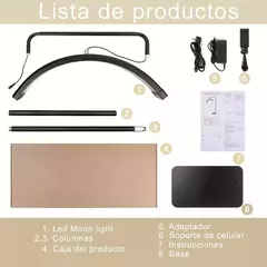 Lampara Half Moon Led 23city Girl Profesional Porta Celular