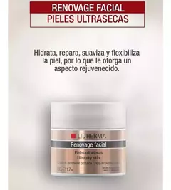 Renovage Facial Pieles Ultrasecas Crema Hidratante Lidherma en internet