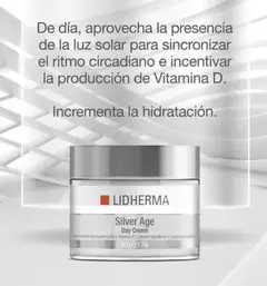 Silver Age Day Cream Lidherma Crema Hidratante De Dia Que Repone Calcio Y Vitamina D - comprar online