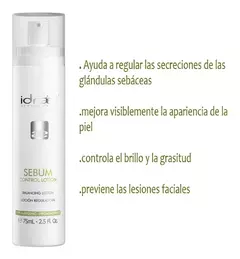 Idraet Acne Piel Grasa Sebum Control Locion Reguladora Poros - comprar online