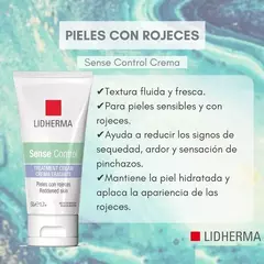 Crema Descongestiva E Hidratante Sense Control 50gr Lidherma - comprar online