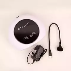 Cabina City Girl 128w 2 En 1 Lampara Uv Led Uñas Profesional - comprar online