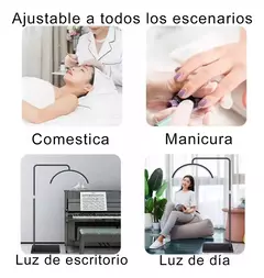Imagen de Lampara Half Moon Led 23city Girl Profesional Porta Celular