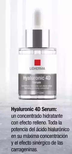 Serum Lidherma Hyaluronic 4d Para Todo Tipo De Piel De 30ml/30g - comprar online