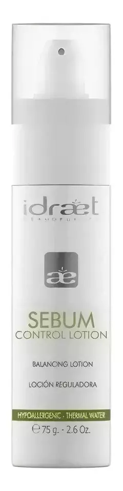 Idraet Acne Piel Grasa Sebum Control Locion Reguladora Poros