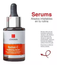 Serum De Vitamina C - Ácido Hialurónico- Radian C Lidherma en internet