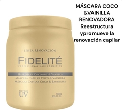 Fidelite Máscara Renovadora Coco y Vailnilla x1000gr