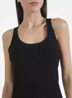 VESTIDO CANELADO P PRETO na internet