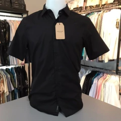CAMISA MC KING P PRETO 00003