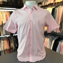 CAMISA MC KING M ROSA CLARO 00018