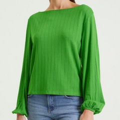 BLUSA CANELADA P VERDE ONLINE FCI CA3463FF-0F2B-4804-AD1C-E48633D55688 - comprar online