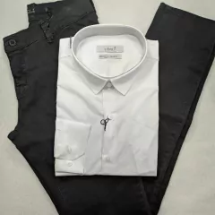CAMISA ML SIBRA GG ELASTANO BRANCA 010001