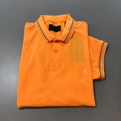 POLO FORUM GG LARANJA ETELA FRISO DUO PRETO 02194