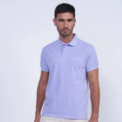 POLO COLCCI XG LILAS GLOSSY FRISO AZUL CL 03065
