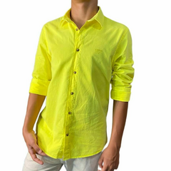 CAMISA ML COLCCI G AMARELO PIXIE RELAX 04645