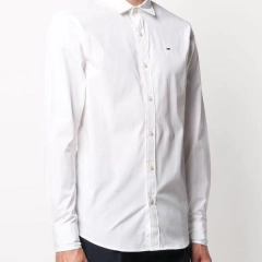 CAMISA ML TOMMY G SLIM BRANCA 06785