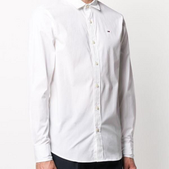 CAMISA ML TOMMY M SLIM BRANCA 06785