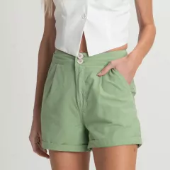 SHORTS DOCE TRAMA 40 MENTA SARJA 104078