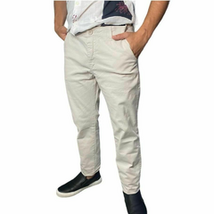 CALÇA S MAX 44 PALHA BOLSO FACA 11181