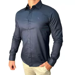 CAMISA ML ACOST G MARINHO TRICOLINE FIO 50 120001000