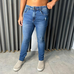 CALCA JEANS ROCK MASC JEANS INTERMEDIARIO