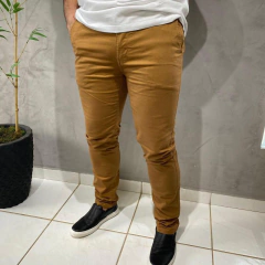 CALÇA S KING 40 SLIM CASTANHO 20102