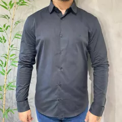 CAMISA ML KING GG SLIM MARINHO 20201