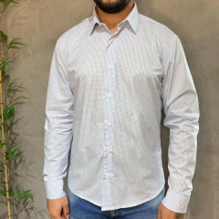 CAMISA ML KING XG XADREZ AZUL 20228