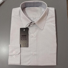 CAMISA ML KING GG BRANCA MICRO XADREZ 21237