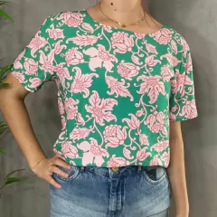 BLUSA SLY M FLORAL 480078