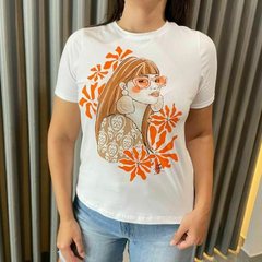 T-SHIRT SLY P BRANCA/ ESTAMPA 491008
