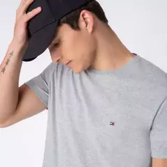 CAMISETA B TOMMY HILFIGER CINZA - comprar online