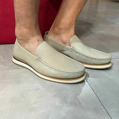 SAPATO WALKER LOAFER 40 AREIA NTK001