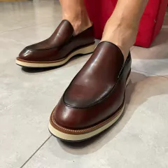 SAPATO WALKER LOAFER 43 CAFE BOS0141 - comprar online