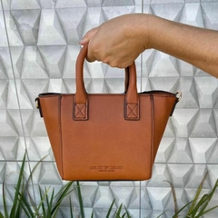 BOLSA COLCCI TEXTURA MARROM 11343