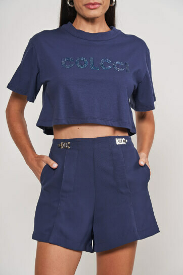 CAMISETA COLCCI PP AZUL DARKNESS