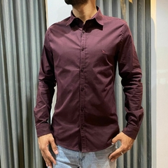 CAMISA ELASTANO MASC ML PRETO - comprar online