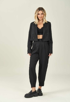 BLAZER ALFAIATARIA PRETO - comprar online