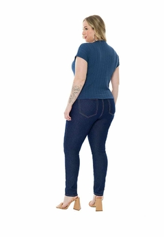 Imagem do BLUSA CANELADA DOCE TRAMA BEGE