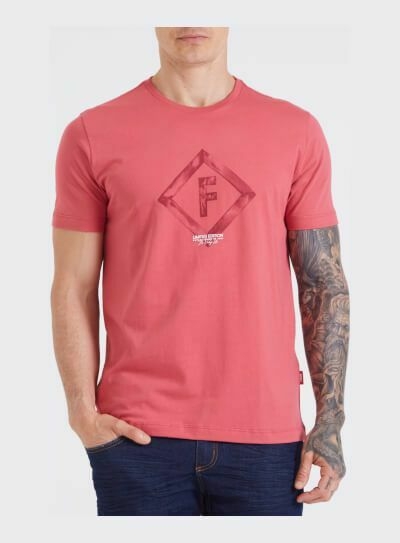 CAMISETA FORUM P VERMELHO BLOODM