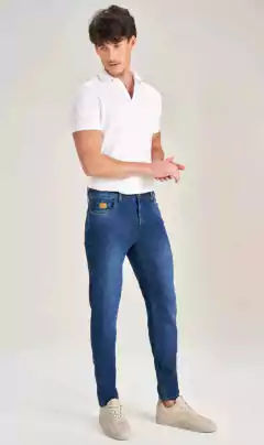 CALCA MASC MAX DENIN SLIM