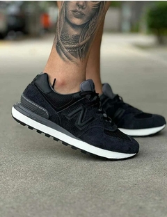 TENIS NB 574 LEGACY UNISEX-PTO/GRF-U574LGGB-TAM:40