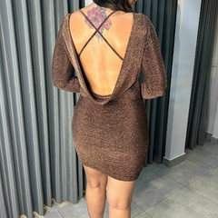 VESTIDO DCT COSTAS COBRE na internet