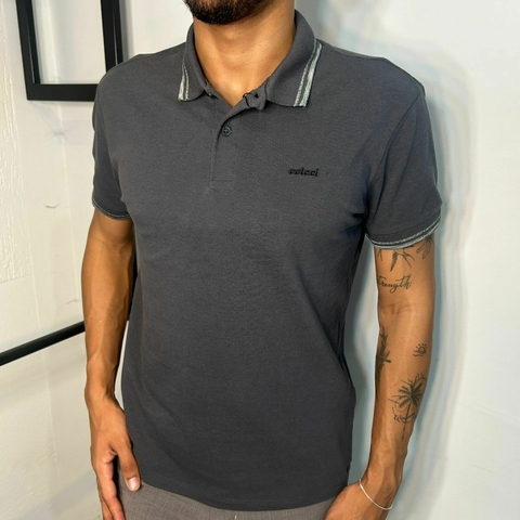 POLO COLCCI P CINZA FULIGEM