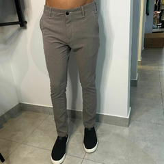 CALCA ALFAIATARIA KINGEJOE SLIM CINZA 38 - comprar online