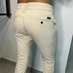CALCA ALFAIATARIA KINGEJOE SLIM CINZA 38 - loja online