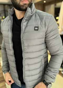 JAQUETA MASC NYLON CINZA P