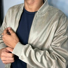 JAQUETA MASC SUEDE KHAKI XG na internet